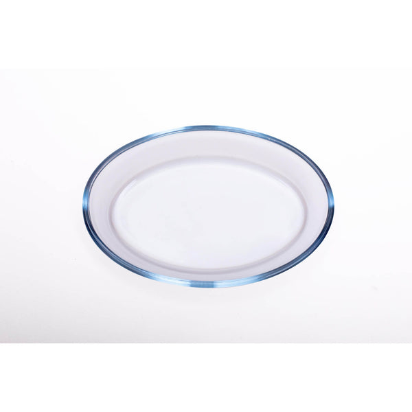 TALIONA BOROSILICATE  GLASS OVAL BAKEWARE 0.7 LITER, CLEAR