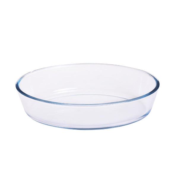 TALIONA BOROSILICATE  GLASS OVAL BAKEWARE 3 LITER, CLEAR