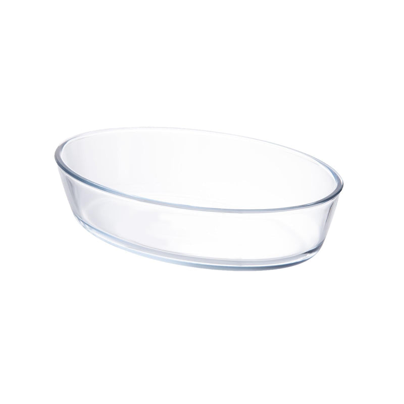 TALIONA BOROSILICATE  GLASS OVAL BAKEWARE 3 LITER, CLEAR