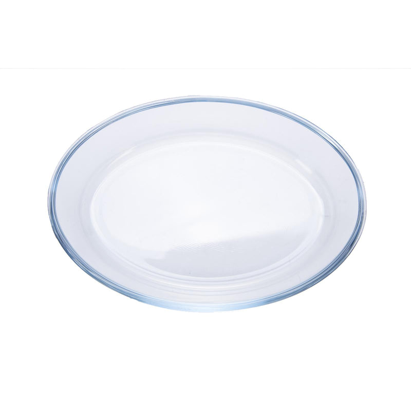 TALIONA BOROSILICATE  GLASS OVAL BAKEWARE 3 LITER, CLEAR