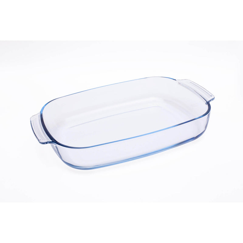 TALIONA BOROSILICATE  GLASS RACTANGLE BAKEWARE 2 LITER, CLEAR