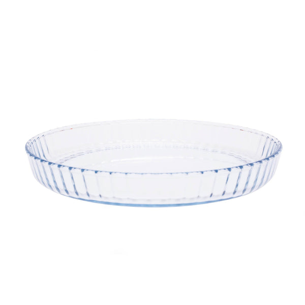 TALIONA BOROSILICATE  GLASS ROUND BAKEWARE 27 CM, CLEAR