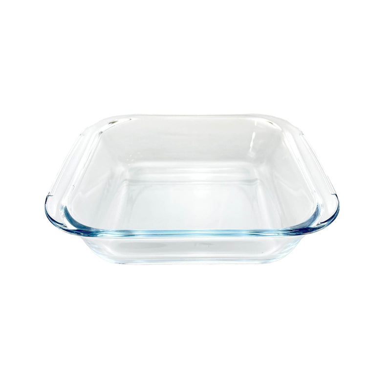 TALIONA BOROSILICATE  GLASS SQUARE BAKEWARE 0.85 LITER, CLEAR