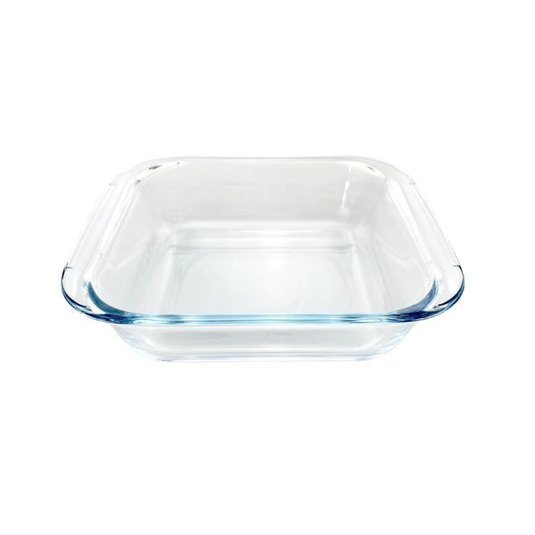 TALIONA BOROSILICATE  GLASS SQUARE BAKEWARE 1.7 LITER, CLEAR