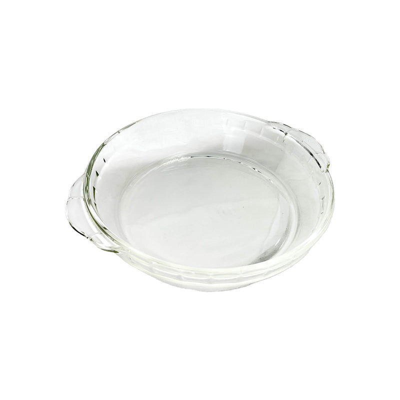 TALIONA BOROSILICATE  GLASS ROUND PIE DISH 20 CM, CLEAR