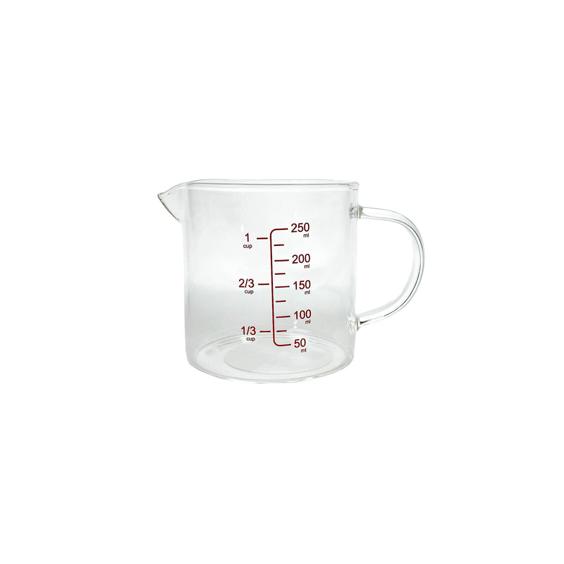 TALIONA BOROSILICATE  GLASS MEASURING JUG 0.25 LITER, CLEAR