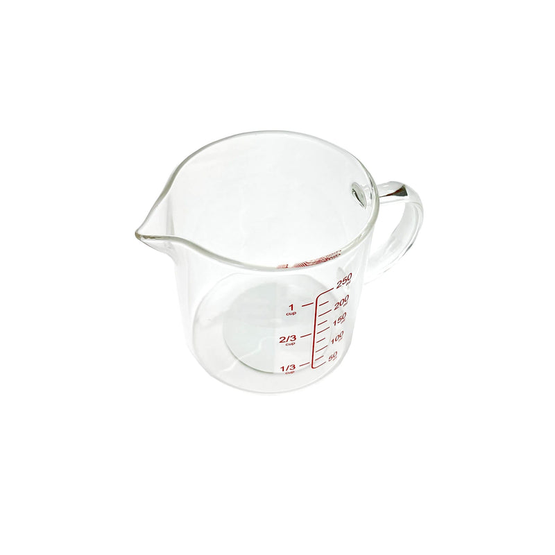 TALIONA BOROSILICATE  GLASS MEASURING JUG 0.25 LITER, CLEAR