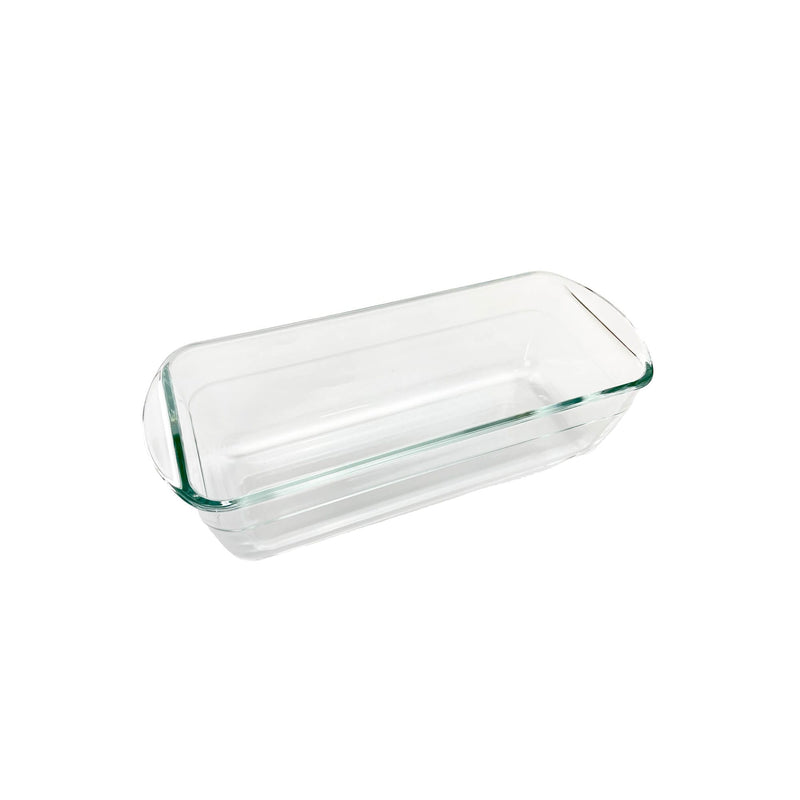 TALIONA BOROSILICATE  GLASS RACTANGLE BREAD PAN 1.5 LITER, CLEAR