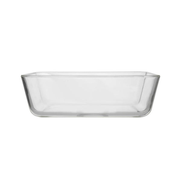 TALIONA BOROSILICATE GLASS RECTANGLE BAKING DISH 1.4 LITER, CLEAR