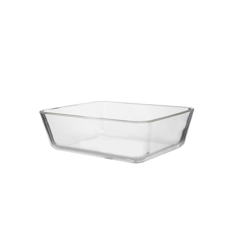 TALIONA BOROSILICATE GLASS RECTANGLE BAKING DISH 1.4 LITER, CLEAR