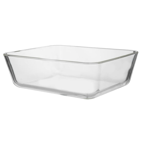 TALIONA BOROSILICATE GLASS RECTANGLE BAKING DISH 2.6 LITER, CLEAR