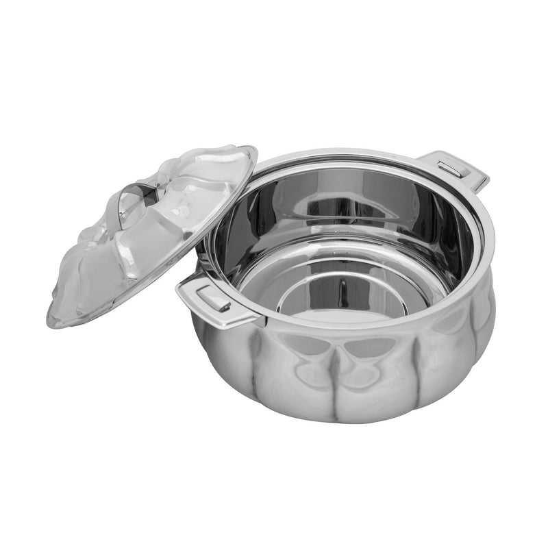 ZOLTEN STAINLESS STEEL CAPSICUM HOTPOT 3.5 LITER, SILVER COLOUR