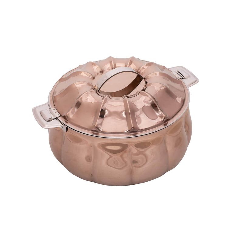 ZOLTEN STAINLESS STEEL CAPSICUM HOTPOT 1.5 LITER, ROSE GOLD COLOUR