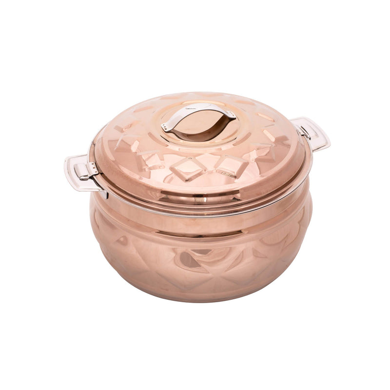 ZOLTEN STAINLESS STEEL NEW DIAMOND HOTPOT 1.5 LITER, ROSE GOLD COLOUR